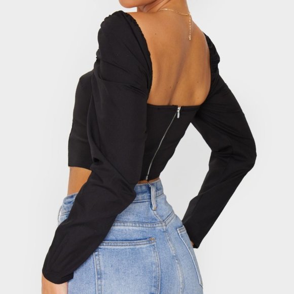 PLT Puff Sleeve top - Picture 2 of 2